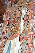 Ladakh - Alchi monastery, Manjushri lhakang, the Four-fold Manjushri statue